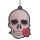Gothic Totenkopf mit Rose Auto-Lufterfrischer