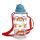 Somewhere Regenbogen Kinder Wasserflasche mit Flip-Strohhalm 450ml