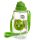 Adoramals Dinosaurier Kinder Wasserflasche mit Flip-Strohhalm 450ml