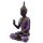 Lila und schwarzer Thai Buddha Lotos