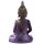 Lila und Schwarzer Thai Buddha Betrachtung