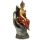 Goldener und roter Thai-Buddha in einer Hand sitzend