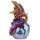 Dark Legends LED Geode Feuer Drachen-Ei