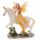 Blumenfee und Einhorn in einer Tasche