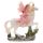 Blumenfee und Einhorn in einer Tasche