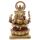 Gold und Rot Ganesha Statue 14cm