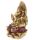Gold und Rot Ganesha Statue 16cm