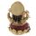 Gold und Rot Ganesha Statue 16cm