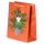 Kim Haskins Blumenkatze in Fern rote Geschenktasche - (L)