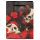 Skulls & Roses Totenkopf rote Rosen Geschenktasche - (M)
