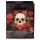 Skulls & Roses Totenkopf rote Rosen Geschenktasche - (S)