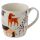 Barks Dog Hund Tasse aus Porzellan mit Teeei und Deckel