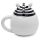 Adoramals Zebra piepsender Tier-Deckel Tasse  