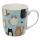 Feline Fine Spruch Katze Tasse aus Porzellan