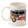 Volkswagen VW Bulli T1 Camper Bus Summer Tasse aus Porzellan