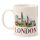 London Tasse aus Porzellan
