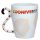 Gepard Zooniverse geformter Henkel Tasse aus Porzellan