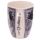 Lisa Parker Winter Krieger Wolf Tasse aus Porzellan