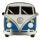 Volkswagen VW T1 Bulli Blaue Emaille Pin
