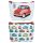 Fiat 500 Retro PVC Portemonnaie