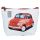 Fiat 500 Retro PVC Portemonnaie