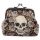Skulls & Roses Totenkopf Tic Tac Portemonnaie (ohne Display)