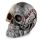 Steam Punk Totenkopf Halber Roboterkopf