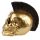 Gold Punk Mohikaner Totenkopf Figur