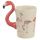 Flamingo geformter Henkel Tasse  