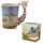 Giraffe mit Savanne geformter Henkel Tasse  