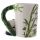 Panda geformter Henkel Tasse  