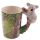 Koala geformter Henkel Tasse  