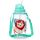 Zooniverse Kinder Wasserflasche mit Flip-Strohhalm 450ml