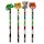 Wildtiere Bleistift mit Radiergummi 