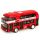 Diecast Zurückziehen Bus Spielzeugauto