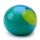 Malzzucker quetschender Planet Stressball