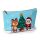Weihnachten Festive Friends Mittelgroßer PVC Kosmetiktasche