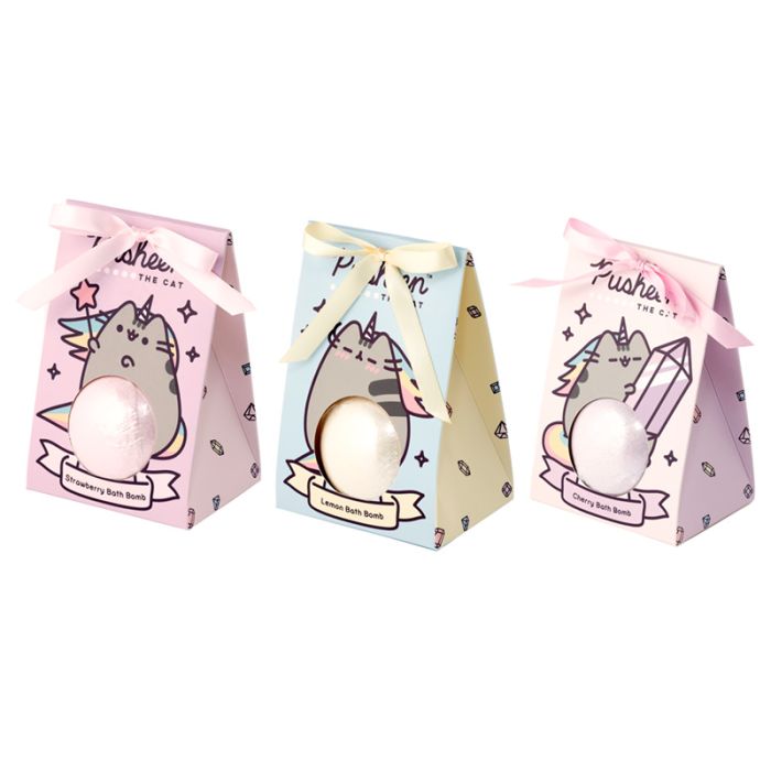 Pusheen Pusheenicorn Badebombe in Geschenkverpackung