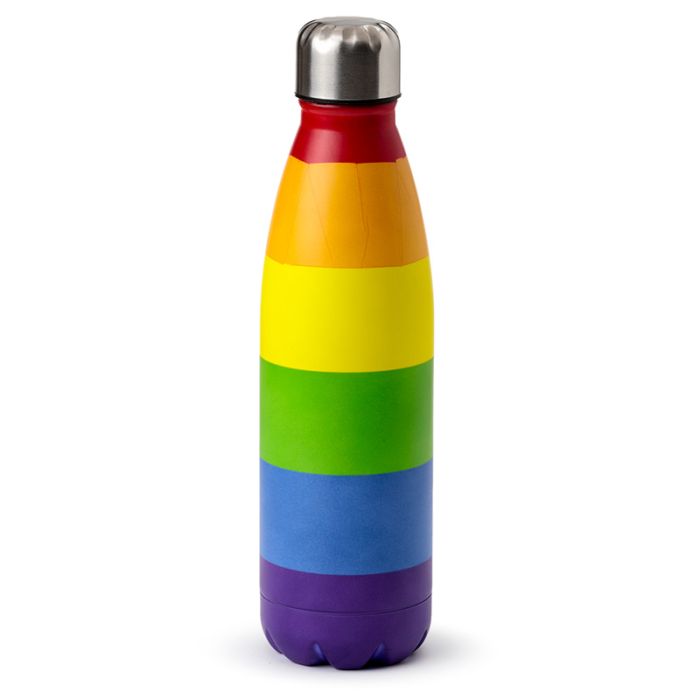 Somewhere Regenbogen Thermo Trinkflasche 500ml