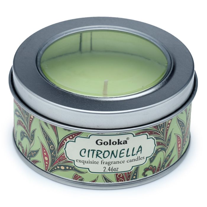 Goloka Citronella Duftwachs Kerzendose