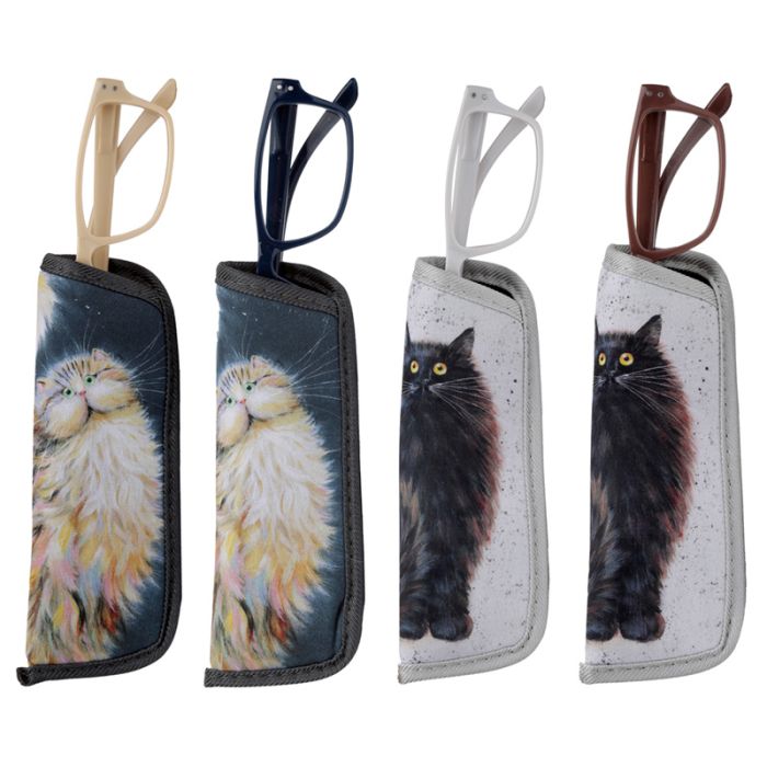 Kim Haskins Katze Lesebrillen