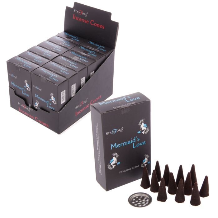 37185 Stamford Black Räucherkegel - Liebe der Meerjungfrau
