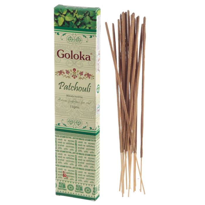Goloka Masala Patschuli Räucherstäbchen