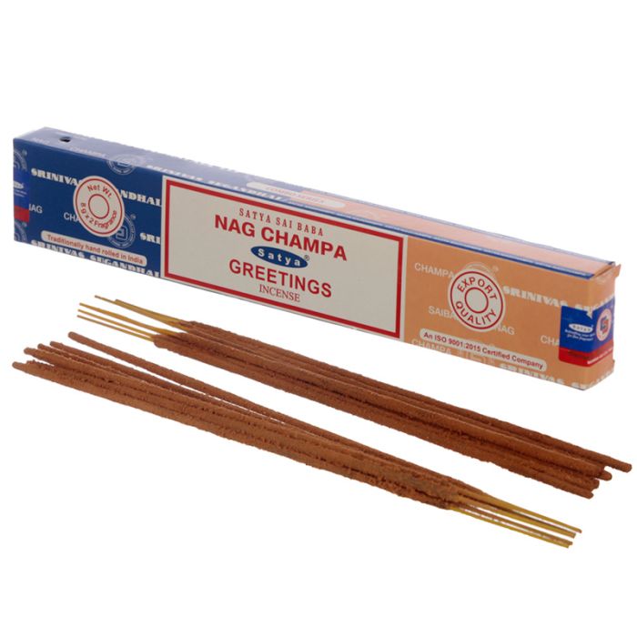 01320 Satya Nag Champa & Grüße Räucherstäbchen