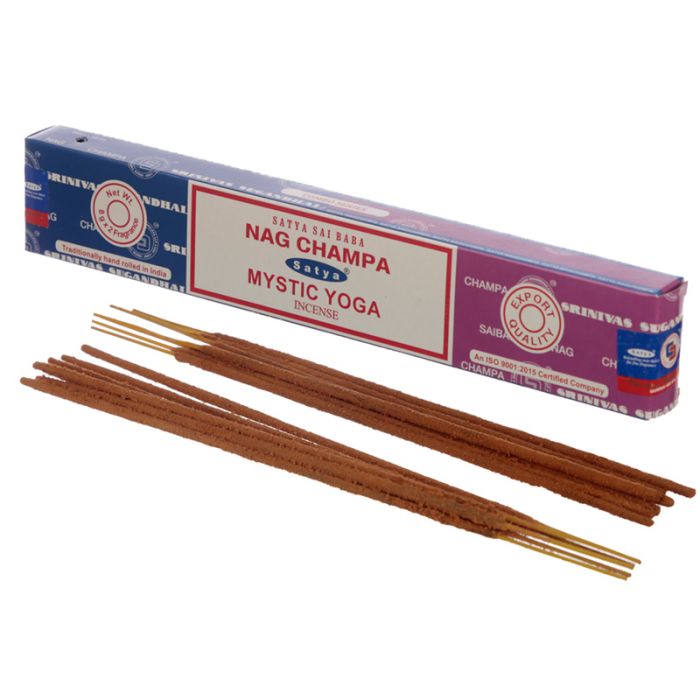 01325 Satya Nag Champa & Mystisches Yoga Räucherstäbchen