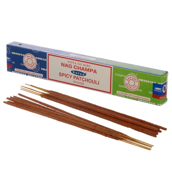 01335 Satya Nag Champa & Würziges Patschuli Räucherstäbchen