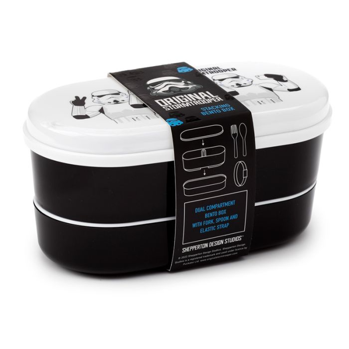 The Original Stormtrooper Bento Box Lunchbox mit Gabel & Löffel