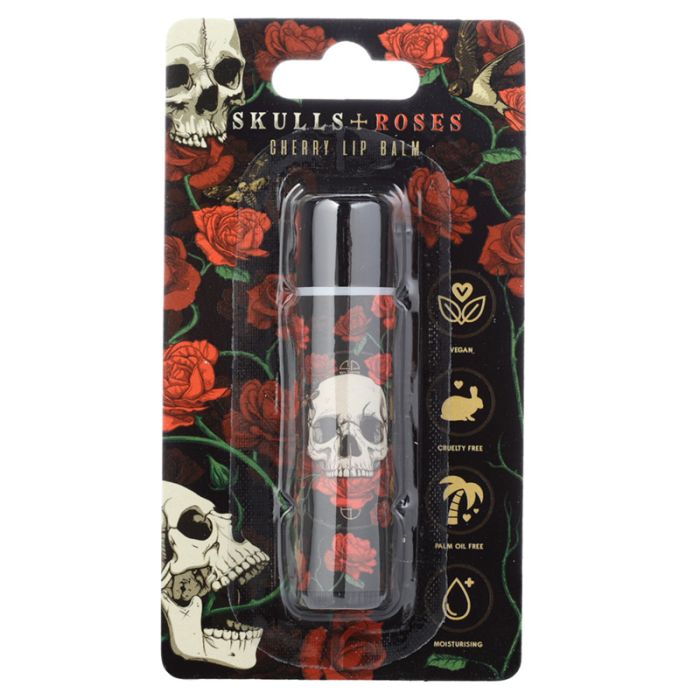 Skulls & Roses Totenköpfe Lippenpflegestift - Kirsche