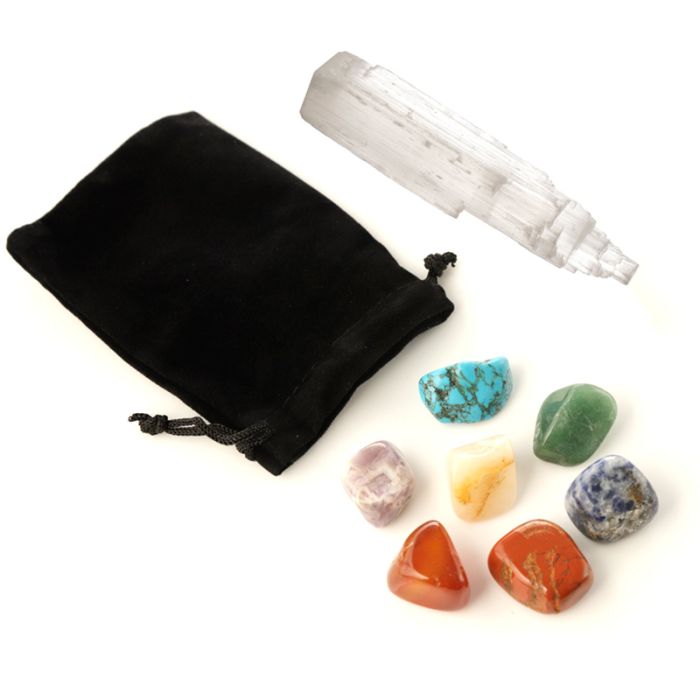 Chakra-Heilsteine 7er Set