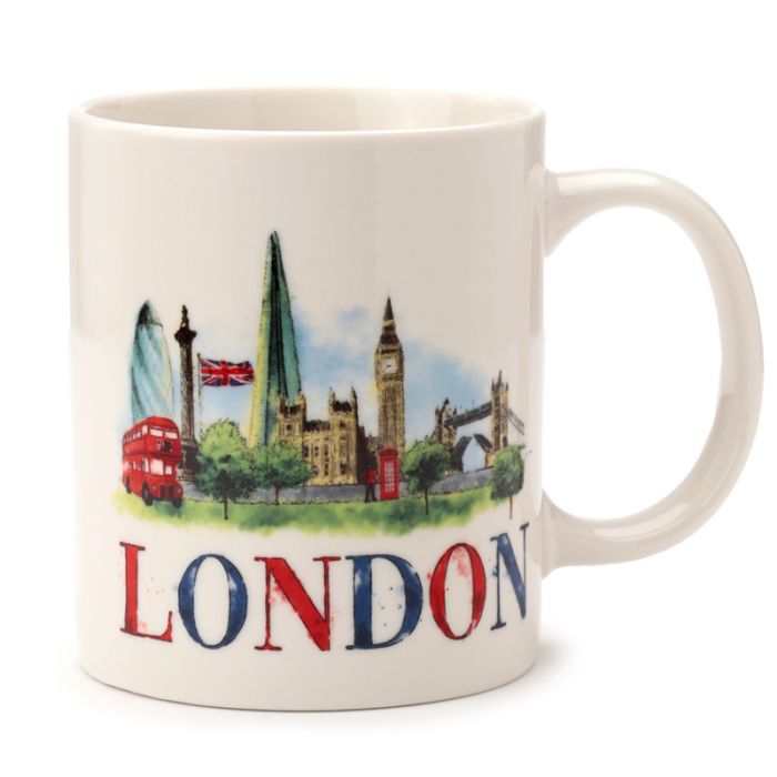 London Tasse aus Porzellan